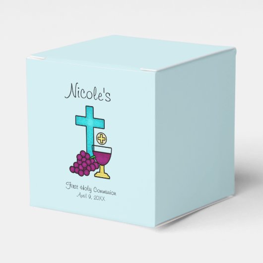 Eerste Heilige Communie Bedankdoosjes (Voorkant Zijde)
