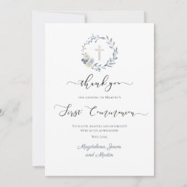 Eerste Heilige Communie bedankt! Kaart