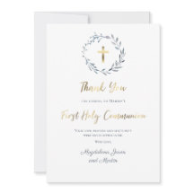 Eerste Heilige Communie bedankt!