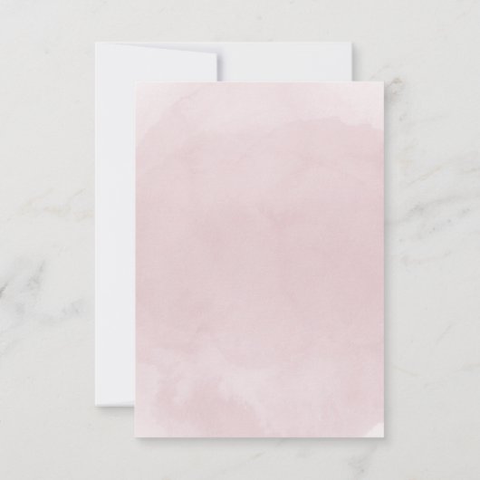 Eerste Heilige Communie bedankt waterverf Kaart (Achterkant)