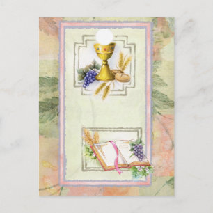 Eerste Heilige Communie, bevestiging Briefkaart