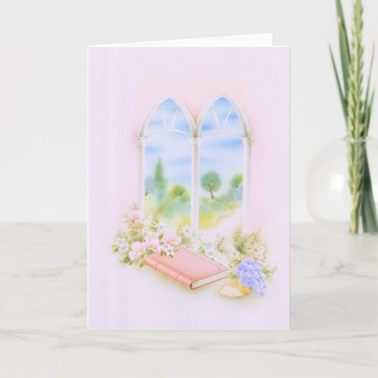 Eerste Heilige Communie, bevestiging Kaart (Voorkant)