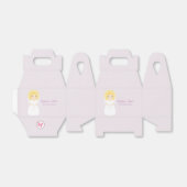 Eerste Heilige Communie Blonde Girl Bedankdoosjes (Uitgevouwen)