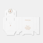 Eerste Heilige Communie Boho Garland Favor Box Bedankdoosjes (Uitgevouwen)