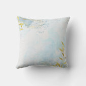 Eerste Heilige Communie Bruin Meisje Met Bruin Haa Kussen (Achterkant)