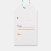 Eerste Heilige Communie Cadeaulabel (Achterkant)