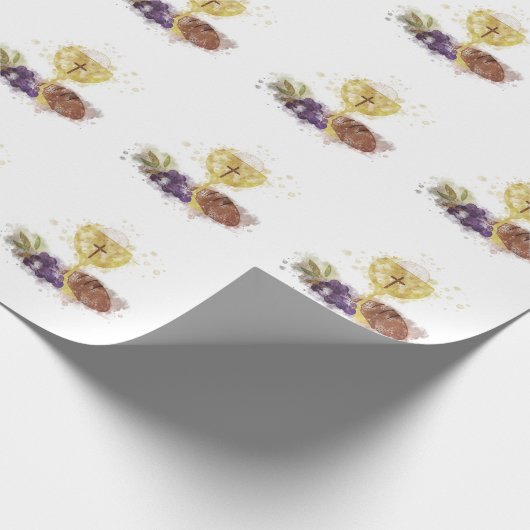 Eerste Heilige Communie Cadeaupapier (Hoek)