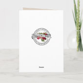 Eerste Heilige Communie Chalice Host Rozen dank u Bedankkaart (Achterkant)