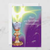 Eerste Heilige Communie/Christening Kaart (Achterkant)