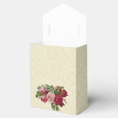 Eerste Heilige Communie Cross Rozen Ecru Kant Desi Bedankdoosjes (Geopend)