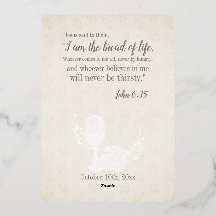 Eerste Heilige Communie - Dank u wel kaart