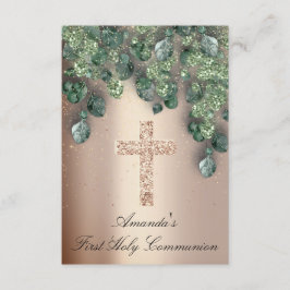 Eerste Heilige Communie Doop Christelijk Kruis Gro Kaart