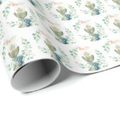 Eerste Heilige Communie Elegant Eucalyptus katholi Cadeaupapier (Rol Hoek)