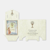 Eerste Heilige Communie  Engel Religieus Bedankdoosjes (Uitgevouwen)