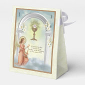 Eerste Heilige Communie  Engel Religieus Bedankdoosjes (Achterkant)