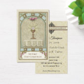 EERSTE HEILIGE COMMUNIE EUCHARISTIE OP ALTAAR VISITEKAARTJE (Bureau)