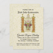 Eerste Heilige Communie Eucharistiekelk Kaart (Voorkant / Achterkant)