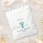 Eerste Heilige Communie Favor Bag - Custom, Boy's Bedankzakje (Geknipt)