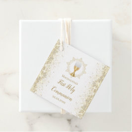 Eerste Heilige Communie Favor Tags Bedankjes Labels