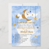 Eerste Heilige Communie Foto Twinkle Little Star Kaart (Voorkant)