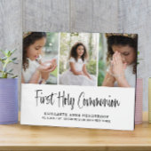 Eerste Heilige Communie Fotocollage Fotoplaat