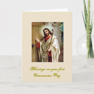 Eerste Heilige Communie - Gelukwensen - Kaart
