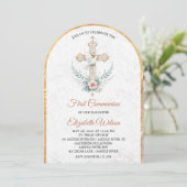 Eerste Heilige Communie genderneutraal Kaart (Staand voorkant)