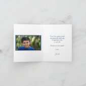 Eerste Heilige Communie Hartelijk dank - Aangepast Bedankkaart (Binnen)