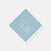 Eerste Heilige Communie Hartjes Confetti Servet (Hoek)