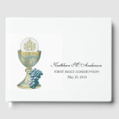 Eerste Heilige Communie Heilige Eucharist Gastenboek (Voorkant)