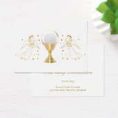 Eerste Heilige Communie herinneringskaart Visitekaartje (Bureau)