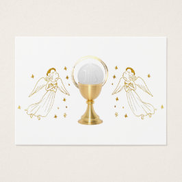 Eerste Heilige Communie herinneringskaart Visitekaartje