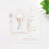 Eerste Heilige Communie herinneringskaart Visitekaartje (Bureau)