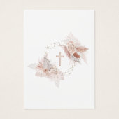 Eerste Heilige Communie herinneringskaart Visitekaartje (Voorkant)