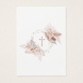 Eerste Heilige Communie herinneringskaart Visitekaartje