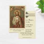 EERSTE HEILIGE COMMUNIE JEZUS ENGELEN HEILIGE KAAR VISITEKAARTJE (Bureau)