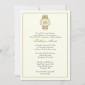 Eerste Heilige Communie Jezus Eucharistie Kaart (Achterkant)