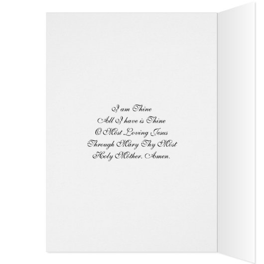 Eerste Heilige Communie Jezus gebed (Binnen (Links))