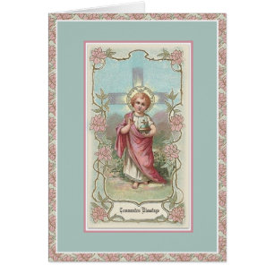 Eerste Heilige Communie Jezus gebed