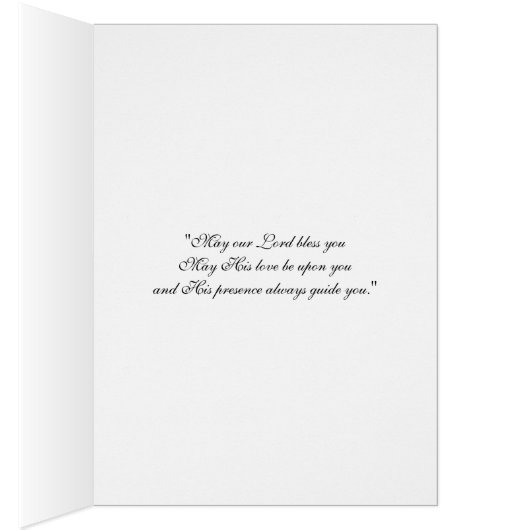 Eerste Heilige Communie Jezus gebed (Binnen (Rechts))