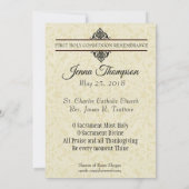 EERSTE HEILIGE COMMUNIE JEZUS KINDEREN HERDENKING KAART (Achterkant)