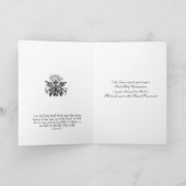 Eerste Heilige Communie Jezus Schrift Notitiekaartje (Binnen)