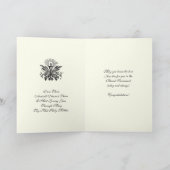 Eerste Heilige Communie Johannes Paulus II Euchari Kaart (Binnen)