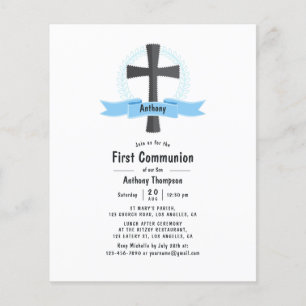 Eerste Heilige Communie jongen Flyer