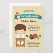 Eerste Heilige Communie jongen * kies achtergrondk Kaart (Voorkant / Achterkant)