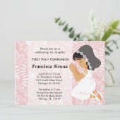 Eerste Heilige Communie Kaart (Staand voorkant)