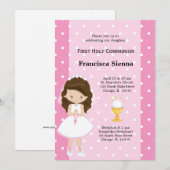 Eerste Heilige Communie Kaart (Voorkant / Achterkant)