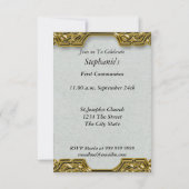 Eerste Heilige Communie Kaart (Achterkant)