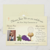 Eerste Heilige Communie Kaart (Voorkant / Achterkant)