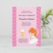 Eerste Heilige Communie Kaart (Staand voorkant)